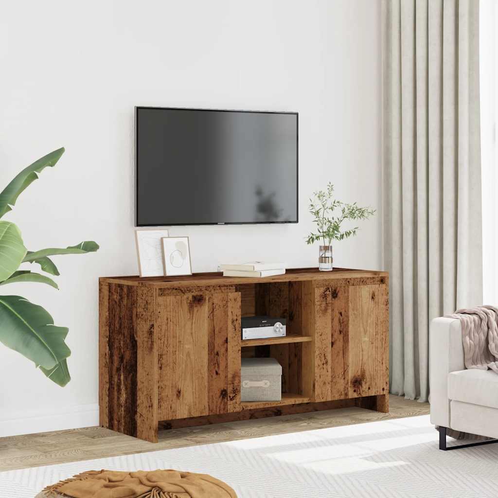 Έπιπλο Τηλεόρασης Παλιό Ξύλο 102x37,5x52,5 εκ. Επεξεργ. Ξύλο - Pakobazaar