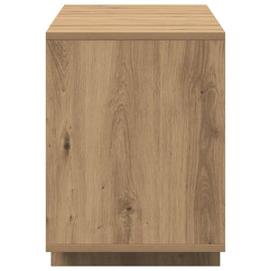 Έπιπλο Τηλεόρασης Αρτισιανή Δρυς 130x35x50 εκ από Επεξεργ. Ξύλο - Pakobazaar