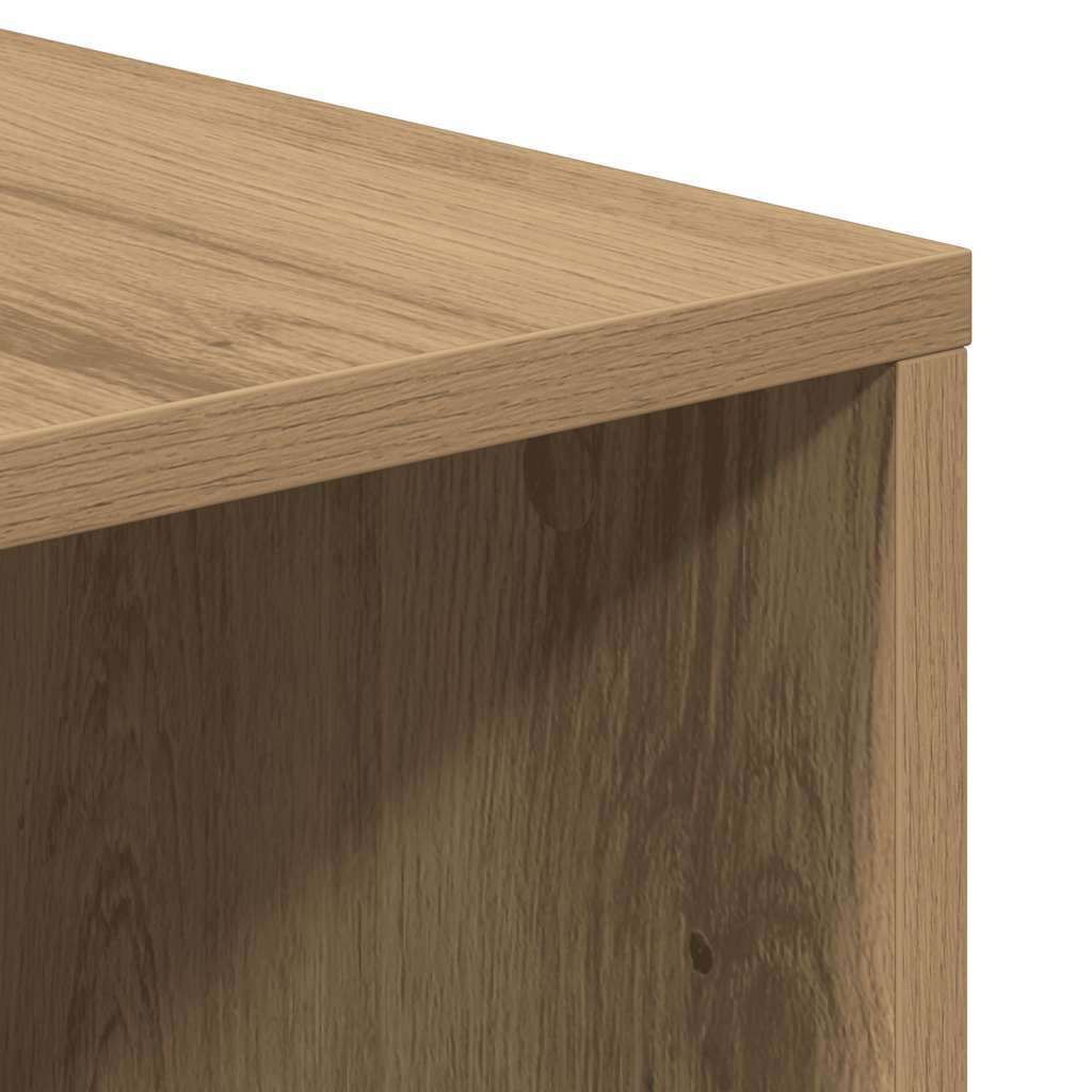 Έπιπλο Τηλεόρασης Αρτισιανή Δρυς 130x35x50 εκ από Επεξεργ. Ξύλο - Pakobazaar
