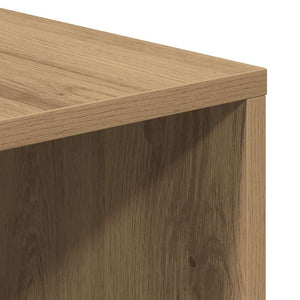 Έπιπλο Τηλεόρασης Αρτισιανή Δρυς 130x35x50 εκ από Επεξεργ. Ξύλο - Pakobazaar
