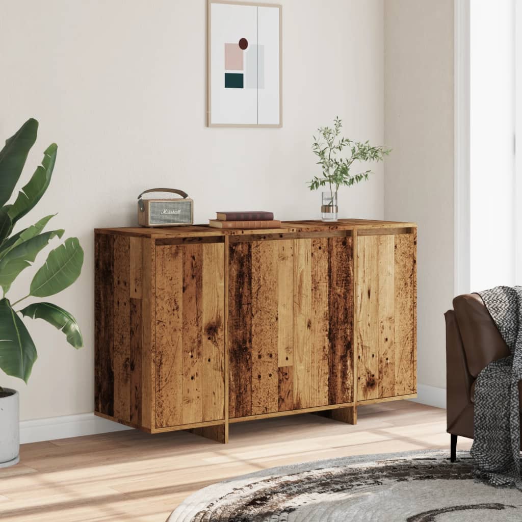 Σκευοθήκη Παλιό ξύλο 120x41x75 cm Ξύλο μηχανής