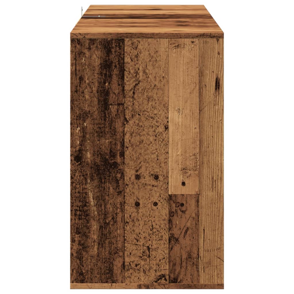 Σκευοθήκη Παλιό ξύλο 120x41x75 cm Ξύλο μηχανής