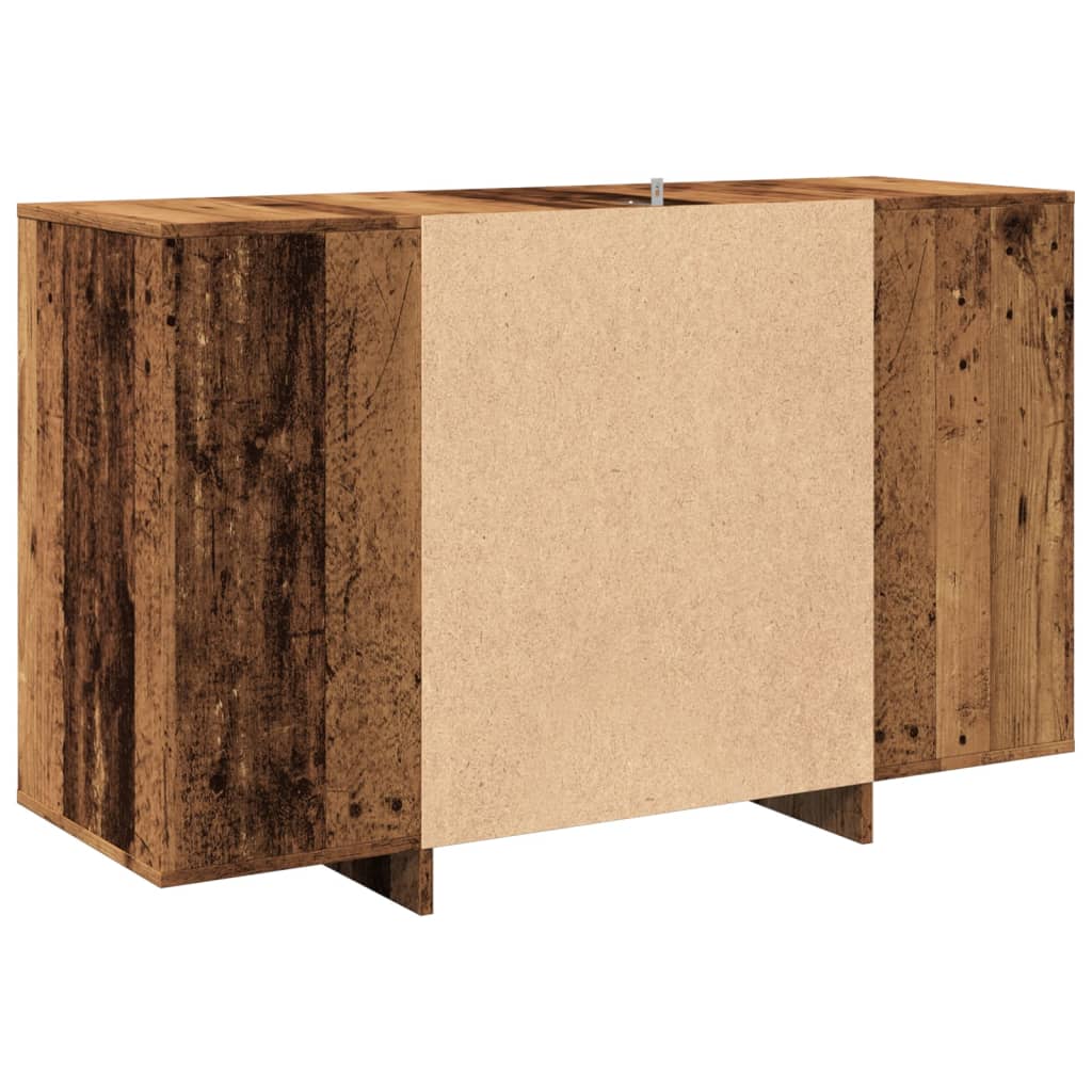 Σκευοθήκη Παλιό ξύλο 120x41x75 cm Ξύλο μηχανής