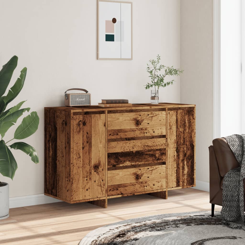 Σκευοθήκη Παλιό ξύλο 120x41x75 cm Ξύλο μηχανής