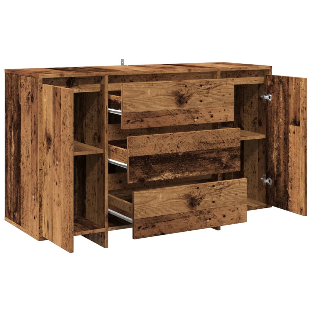 Σκευοθήκη Παλιό ξύλο 120x41x75 cm Ξύλο μηχανής