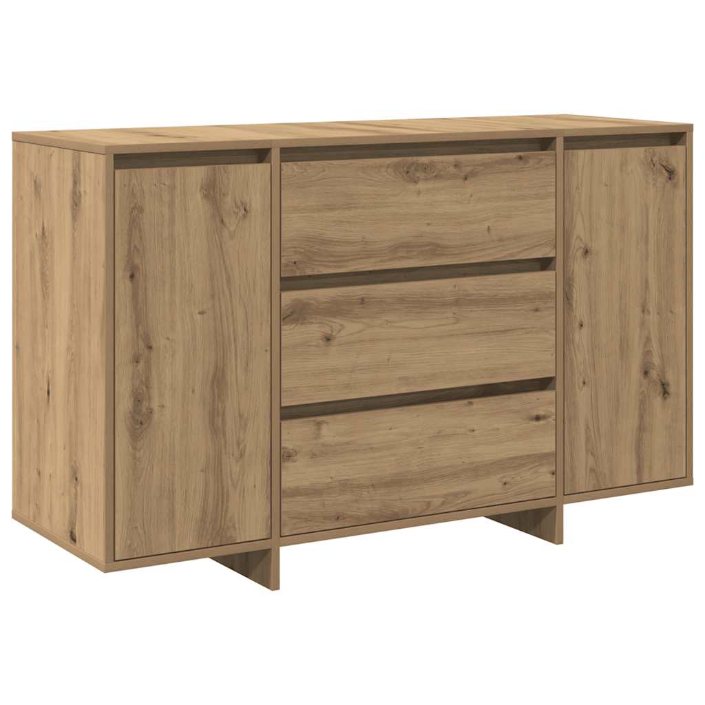Σκευοθήκη Δρυς τεχνίτης 120x41x75 cm Κατασκευασμένο ξύλο