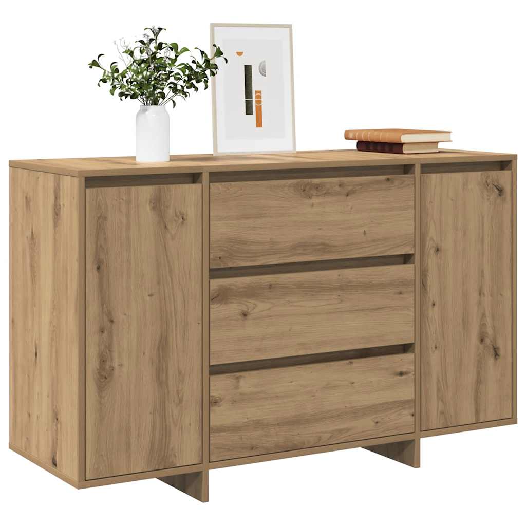 Σκευοθήκη Δρυς τεχνίτης 120x41x75 cm Κατασκευασμένο ξύλο