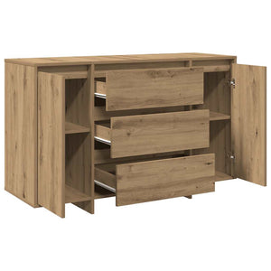 Σκευοθήκη Δρυς τεχνίτης 120x41x75 cm Κατασκευασμένο ξύλο