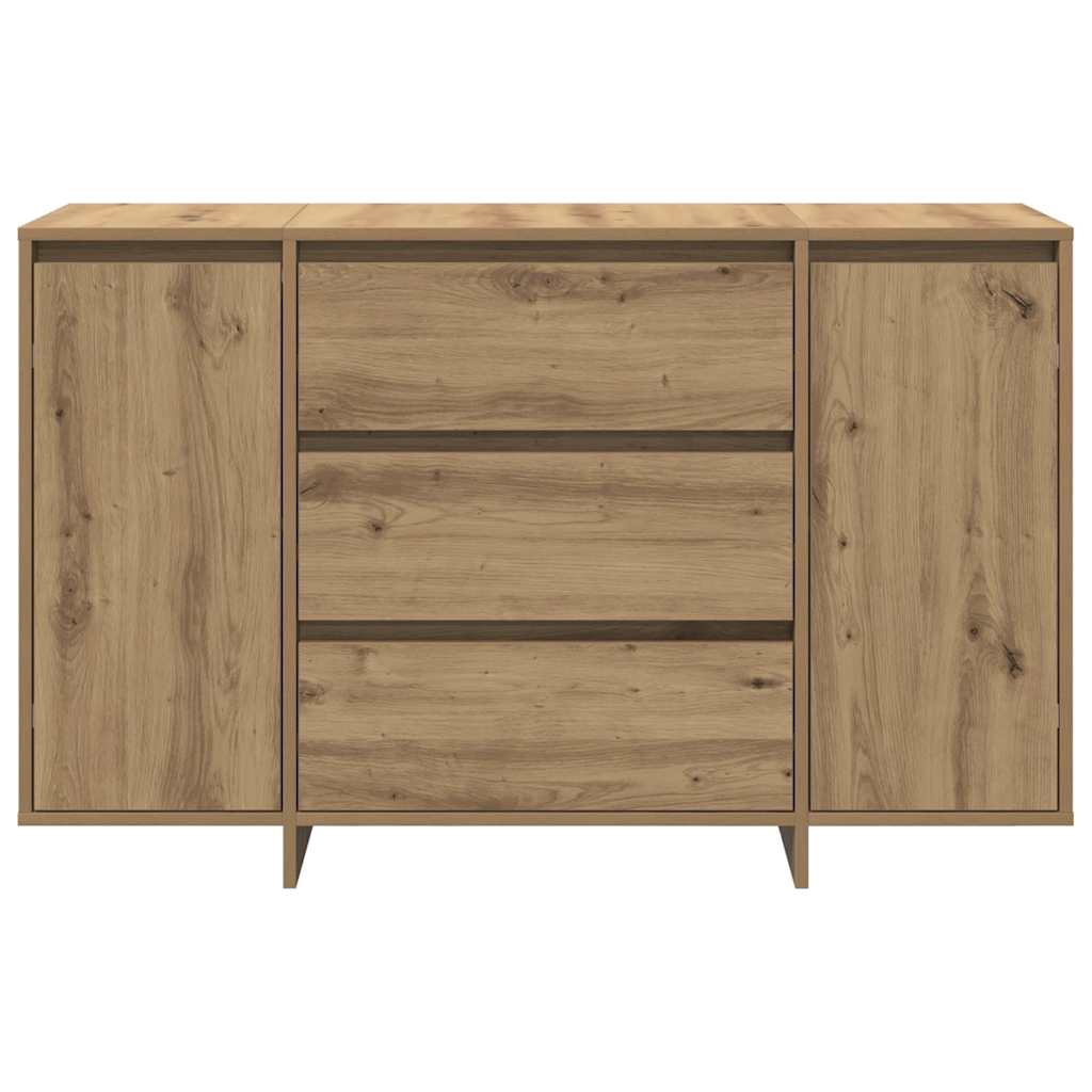 Σκευοθήκη Δρυς τεχνίτης 120x41x75 cm Κατασκευασμένο ξύλο