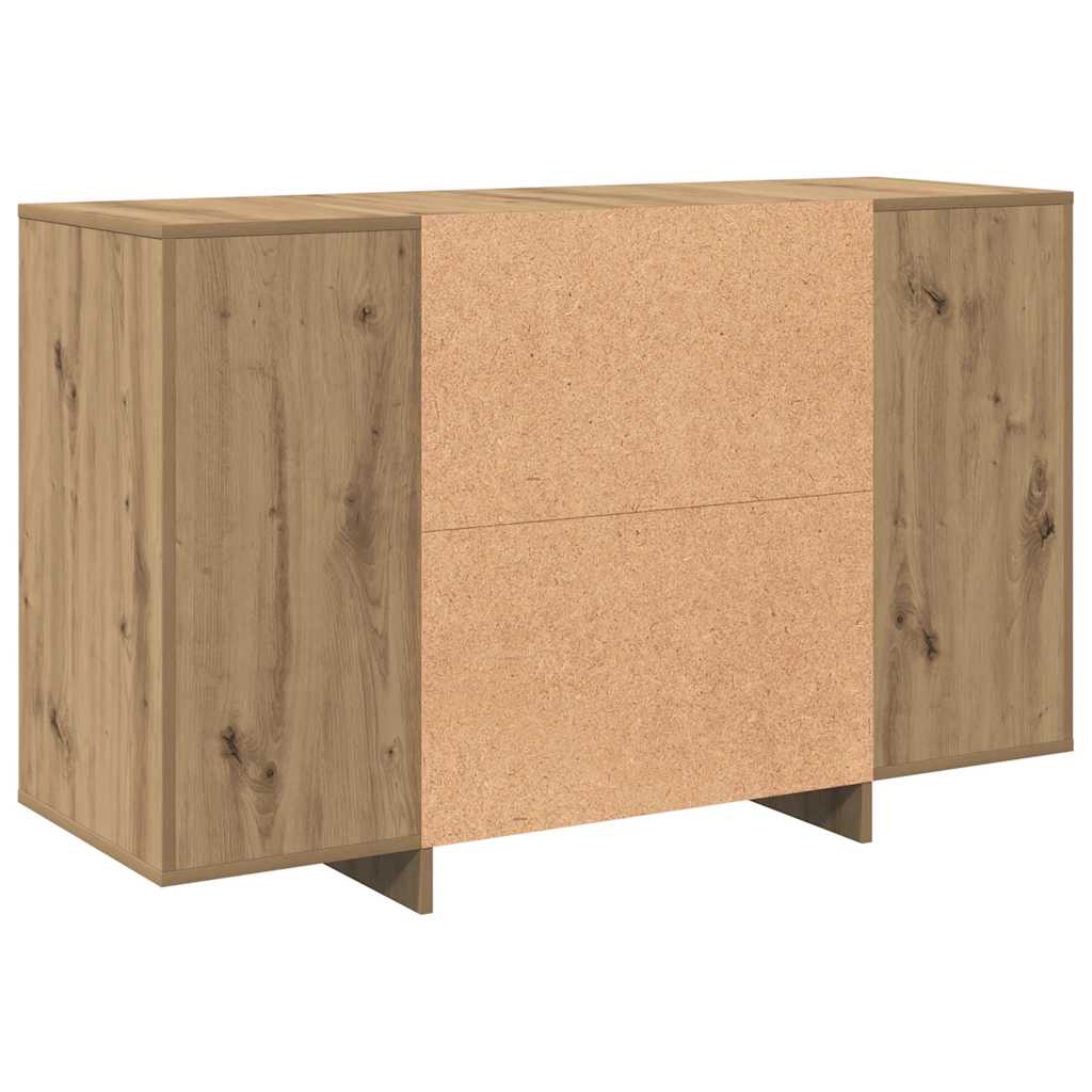 Σκευοθήκη Δρυς τεχνίτης 120x41x75 cm Κατασκευασμένο ξύλο