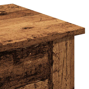 Τραπεζάκι σαλονιού παλιό ξύλο 40x40x42 cm Ξύλο μηχανής - Pakobazaar