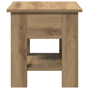 Τραπεζάκι σαλονιού Artisan Oak 40x40x42 cm Κατασκευασμένο ξύλο - Pakobazaar