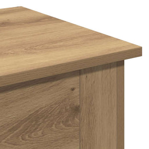 Τραπεζάκι σαλονιού Artisan Oak 40x40x42 cm Κατασκευασμένο ξύλο - Pakobazaar