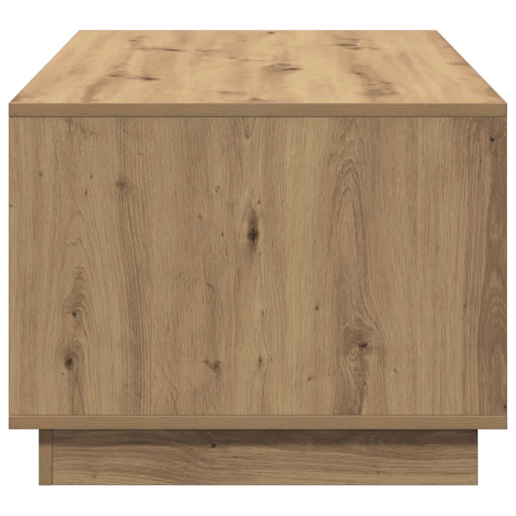 Τραπεζάκι σαλονιού Artisan Oak 102x55x43 cm Κατασκευασμένο ξύλο