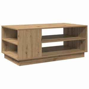 Τραπεζάκι σαλονιού Artisan Oak 102x55x43 cm Κατασκευασμένο ξύλο