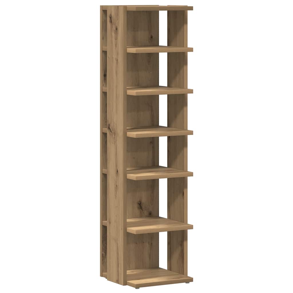 Τραπεζάκι σαλονιού Artisan Oak 55x55x42 cm Κατασκευασμένο ξύλο - Pakobazaar
