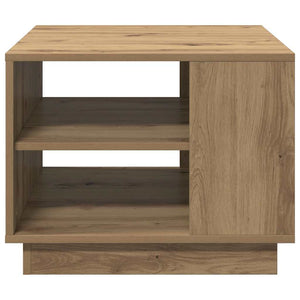 Τραπεζάκι σαλονιού Artisan Oak 55x55x42 cm Κατασκευασμένο ξύλο - Pakobazaar