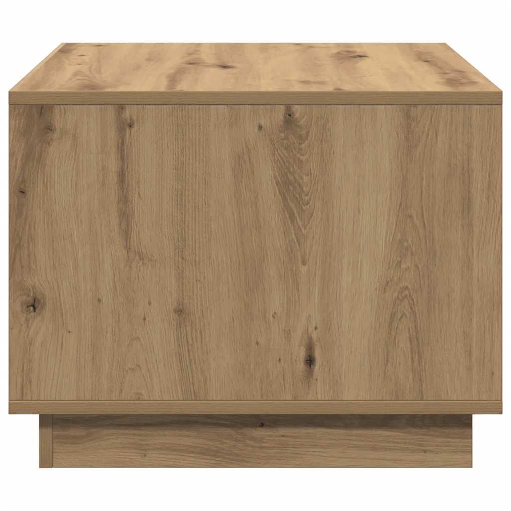 Τραπεζάκι σαλονιού Artisan Oak 55x55x42 cm Κατασκευασμένο ξύλο - Pakobazaar