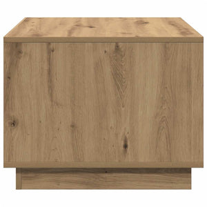 Τραπεζάκι σαλονιού Artisan Oak 55x55x42 cm Κατασκευασμένο ξύλο - Pakobazaar