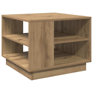 Τραπεζάκι σαλονιού Artisan Oak 55x55x42 cm Κατασκευασμένο ξύλο - Pakobazaar