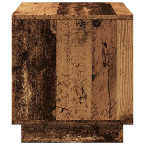 Τραπεζάκι σαλονιού Παλιό ξύλο 40x40x43 cm Κατασκευασμένο ξύλο - Pakobazaar