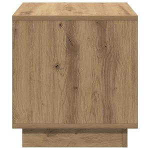 Τραπεζάκι σαλονιού Artisan Oak 40x40x43 cm Κατασκευασμένο ξύλο