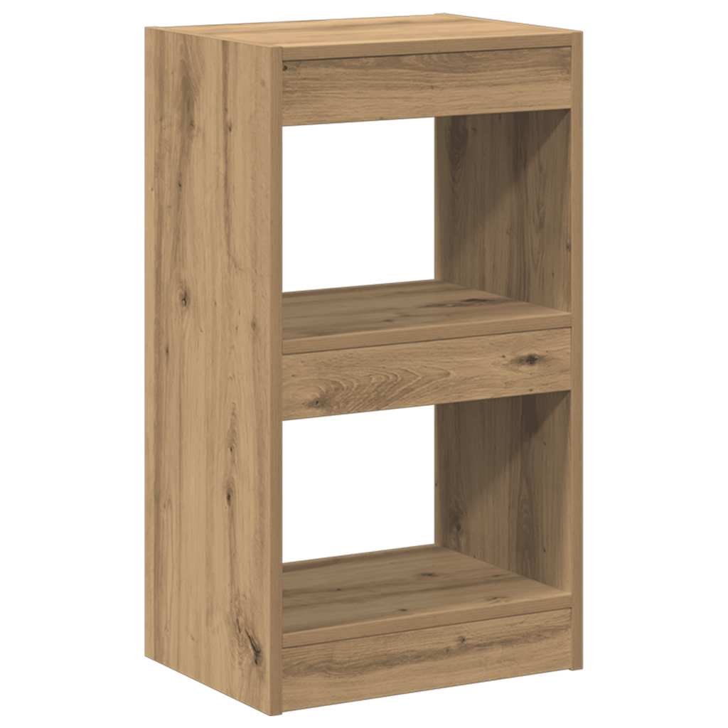 Ντουλάπι βιβλίων/διαχωριστικό δωματίου Artisan Oak 40x30x72 cm
