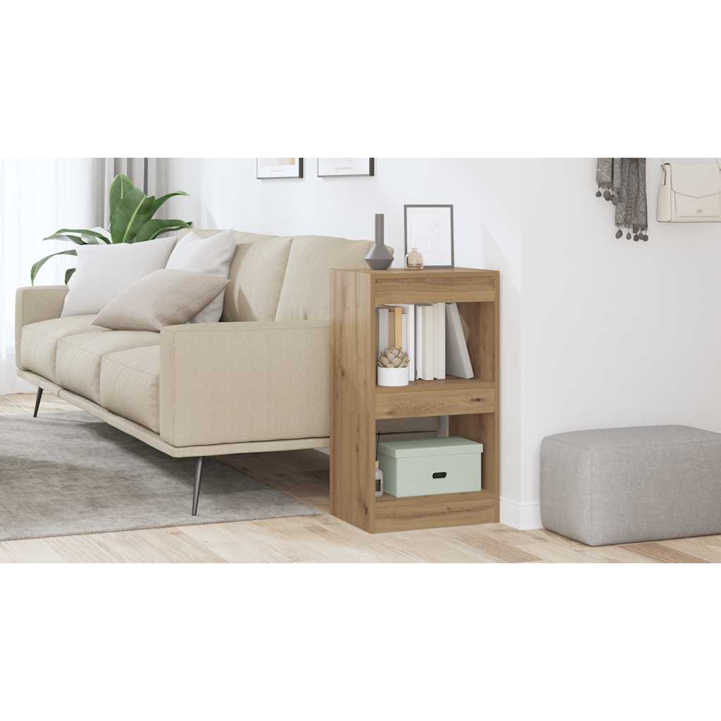 Ντουλάπι βιβλίων/διαχωριστικό δωματίου Artisan Oak 40x30x72 cm