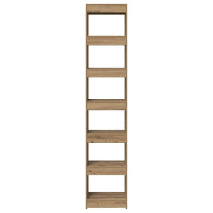 Ντουλάπι βιβλίων/διαχωριστικό δωματίου Artisan Oak 40x30x198 cm - Pakobazaar