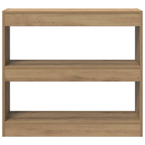 Ντουλάπι βιβλίων/διαχωριστικό δωματίου Artisan Oak 80x30x72 cm - Pakobazaar