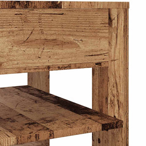 Τραπεζάκι σαλονιού Παλιό ξύλο 55,5x55x45 cm Κατασκευασμένο ξύλο