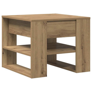 Τραπεζάκι σαλονιού Artisan Oak 55,5x55x45cm Κατασκευασμένο ξύλο - Pakobazaar