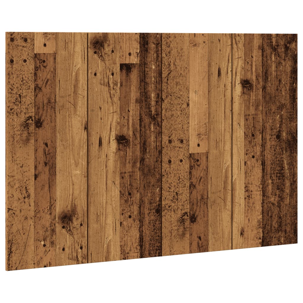 Κεφαλάρι κρεβατιού Παλιό ξύλο 120x1,5x80 cm