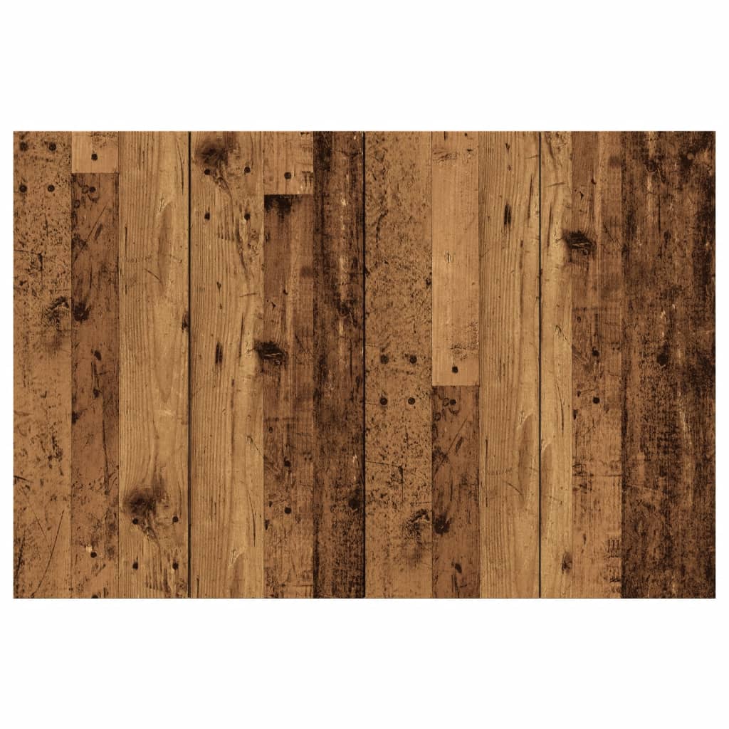 Κεφαλάρι κρεβατιού Παλιό ξύλο 120x1,5x80 cm