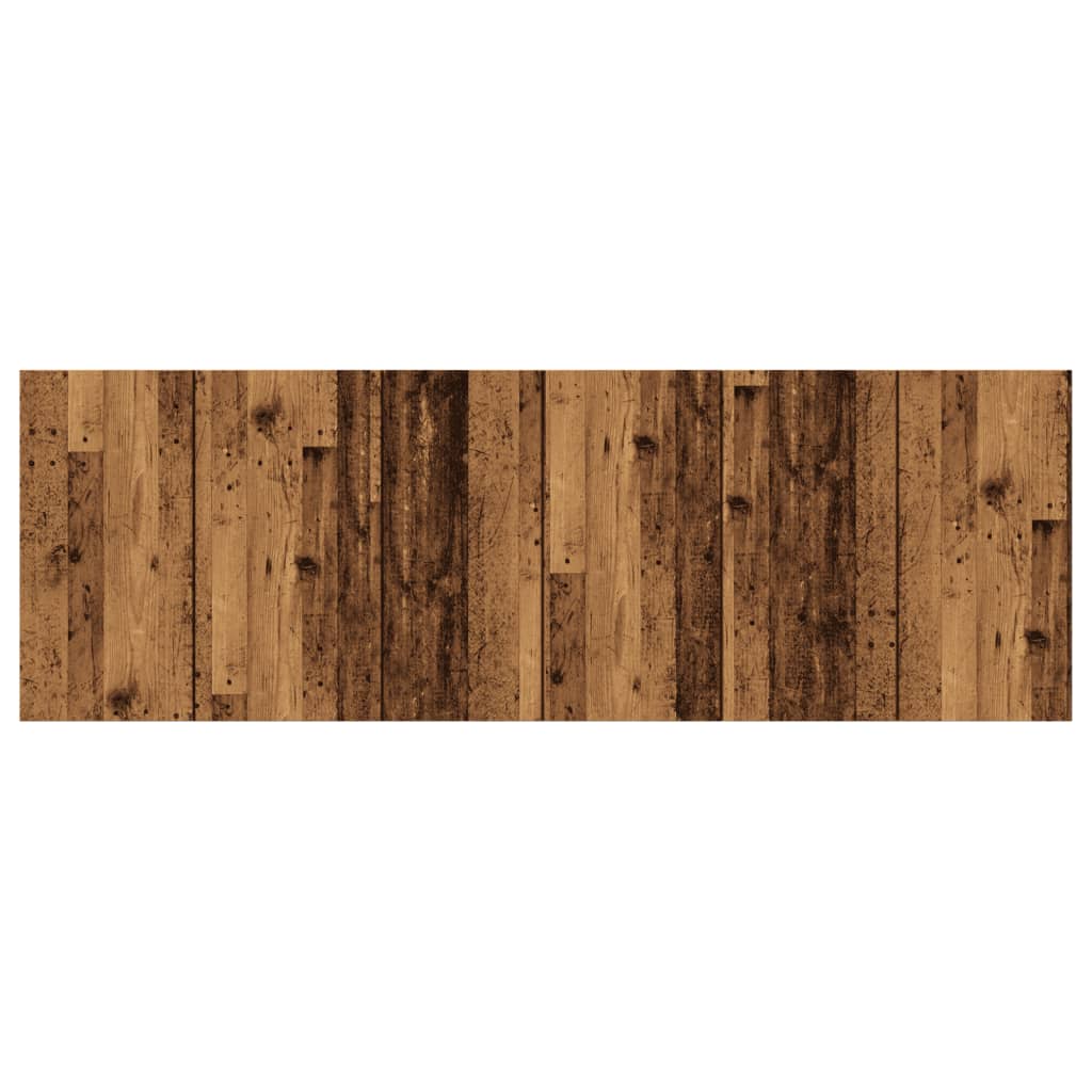 Κεφαλάρι Κρεβατιού Όψη Παλαιού Ξύλου 240x1,5x80εκ Επεξεργ. Ξύλο