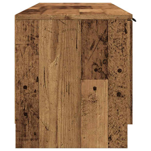 Έπιπλο Τηλεόρασης Παλιό Ξύλο 140x35x40 εκ. Επεξεργασμένο Ξύλο