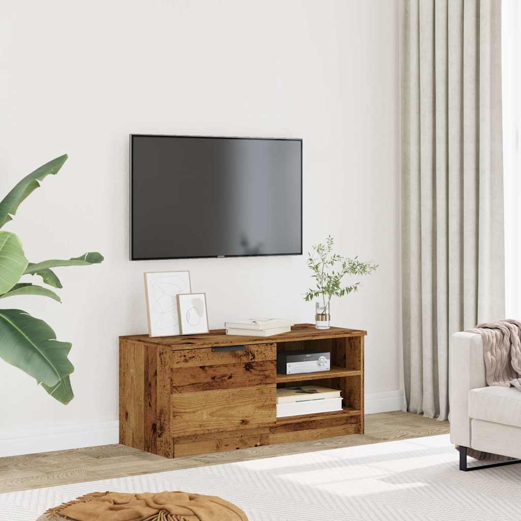 ντουλάπι τηλεόρασης  Παλιό ξύλο 80x35x36,5cm Κατασκευασμένο ξύλο - Pakobazaar