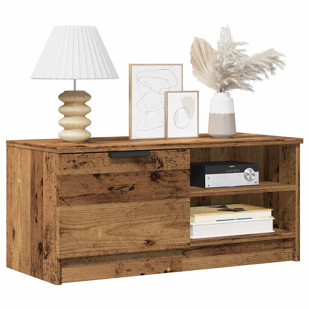 ντουλάπι τηλεόρασης  Παλιό ξύλο 80x35x36,5cm Κατασκευασμένο ξύλο - Pakobazaar