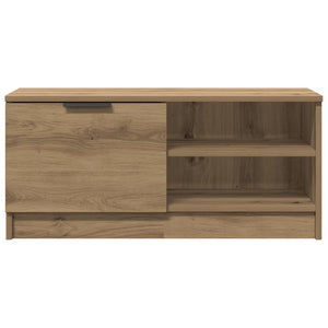 Σετ ντουλάπι τηλεόρασης 2 τεμαχίων Artisan Oak 80x35x36,5 cm - Pakobazaar