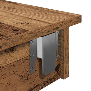 Επιτοίχιος Μπαρ Τραπέζι Παλιό Ξύλο 102x45x103,5 cm - Pakobazaar