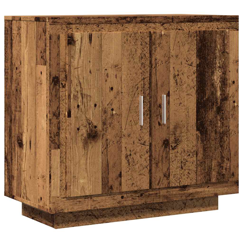 Σκευοθήκη Παλιό ξύλο 80x40x75 cm Ξύλο μηχανής