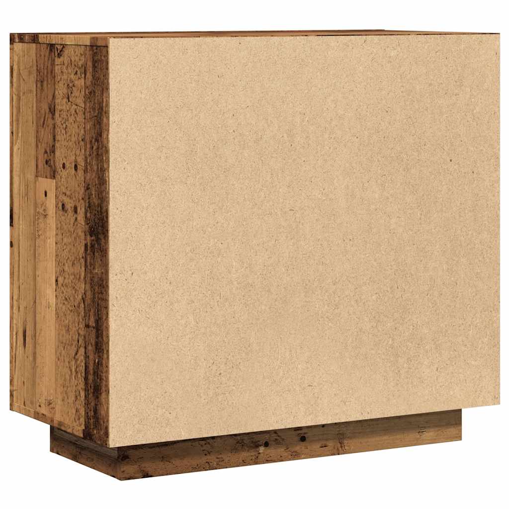 Σκευοθήκη Παλιό ξύλο 80x40x75 cm Ξύλο μηχανής