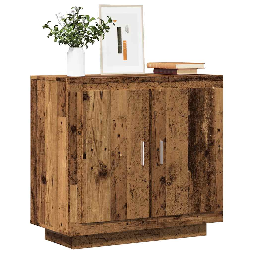 Σκευοθήκη Παλιό ξύλο 80x40x75 cm Ξύλο μηχανής