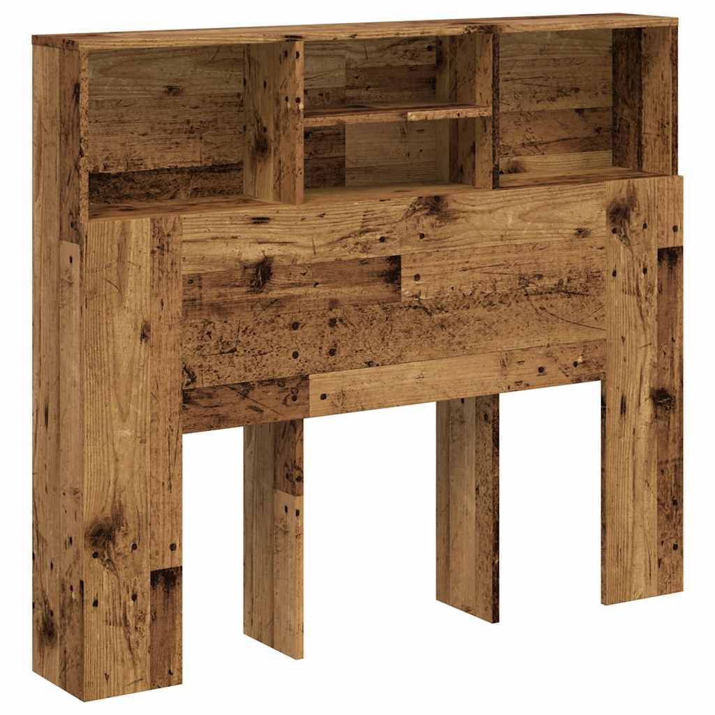 Κεφαλάρι Με Αποθηκευτικό Χώρο 120x19x103,5 εκ. Επεξ. Ξύλο - Pakobazaar