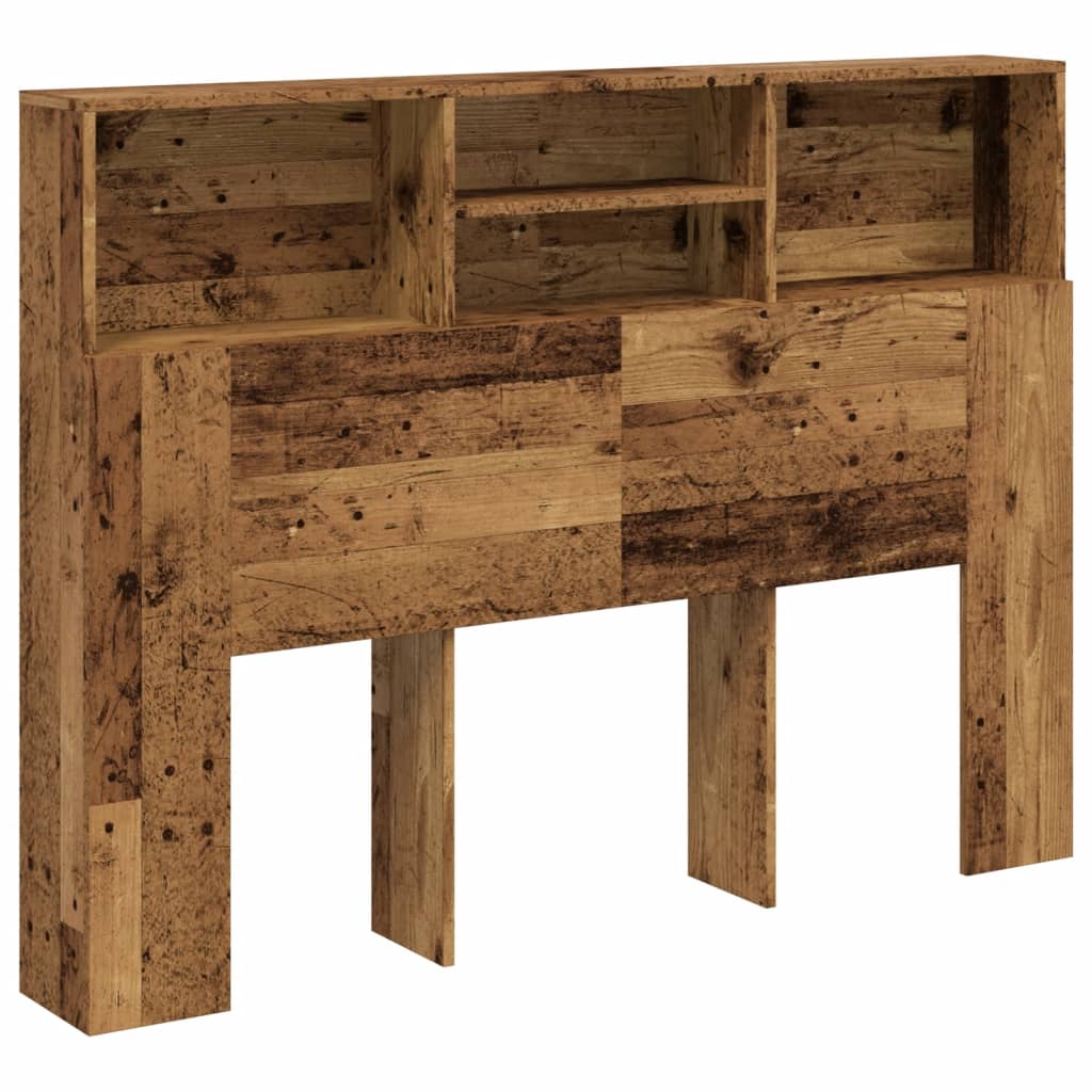 Ντουλάπι κεφαλάρι Παλιό ξύλο 140x19x103,5 cm - Pakobazaar