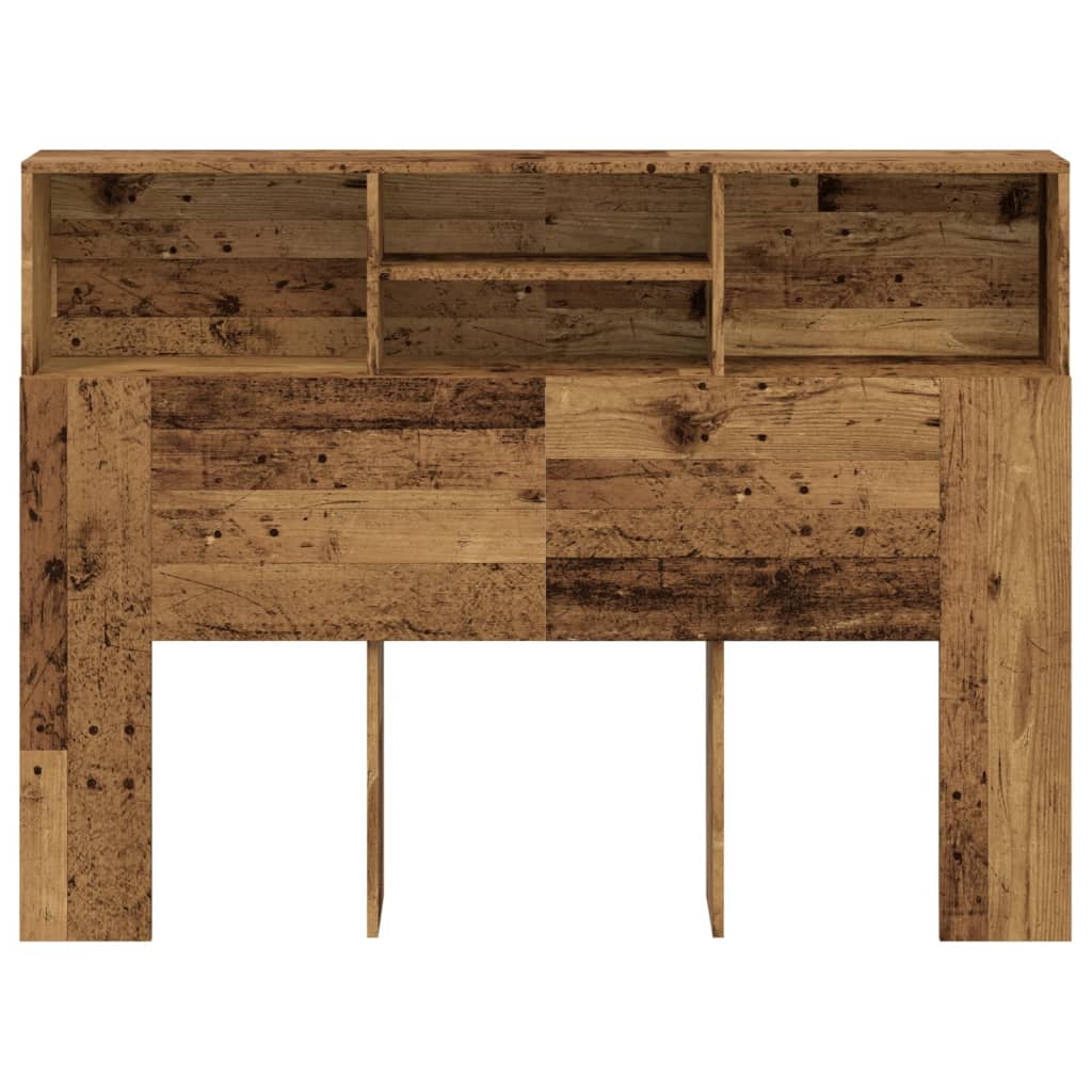 Ντουλάπι κεφαλάρι Παλιό ξύλο 140x19x103,5 cm - Pakobazaar