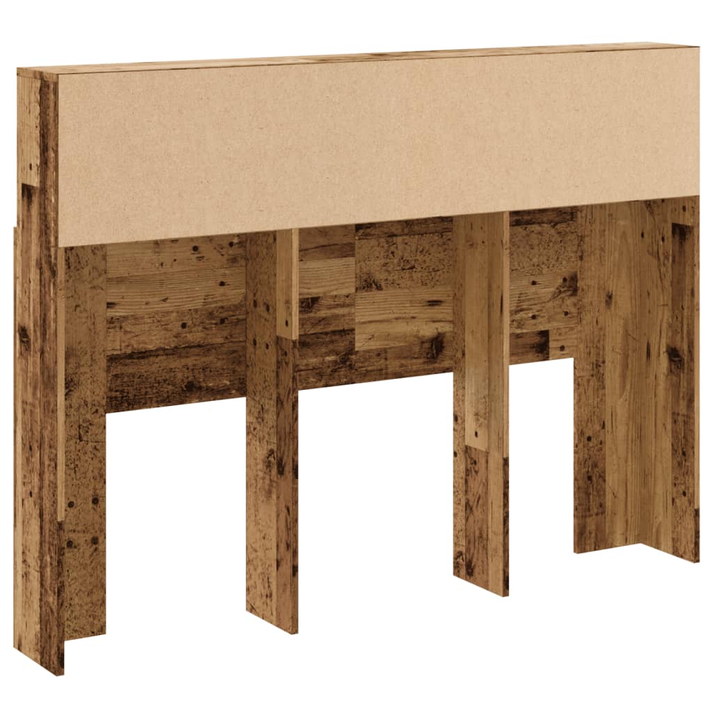 Ντουλάπι κεφαλάρι Παλιό ξύλο 140x19x103,5 cm - Pakobazaar