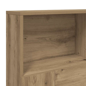 Κεφαλάρι Ντουλάπι Χειροποίητο Δρυς 140x19x103,5 εκ.