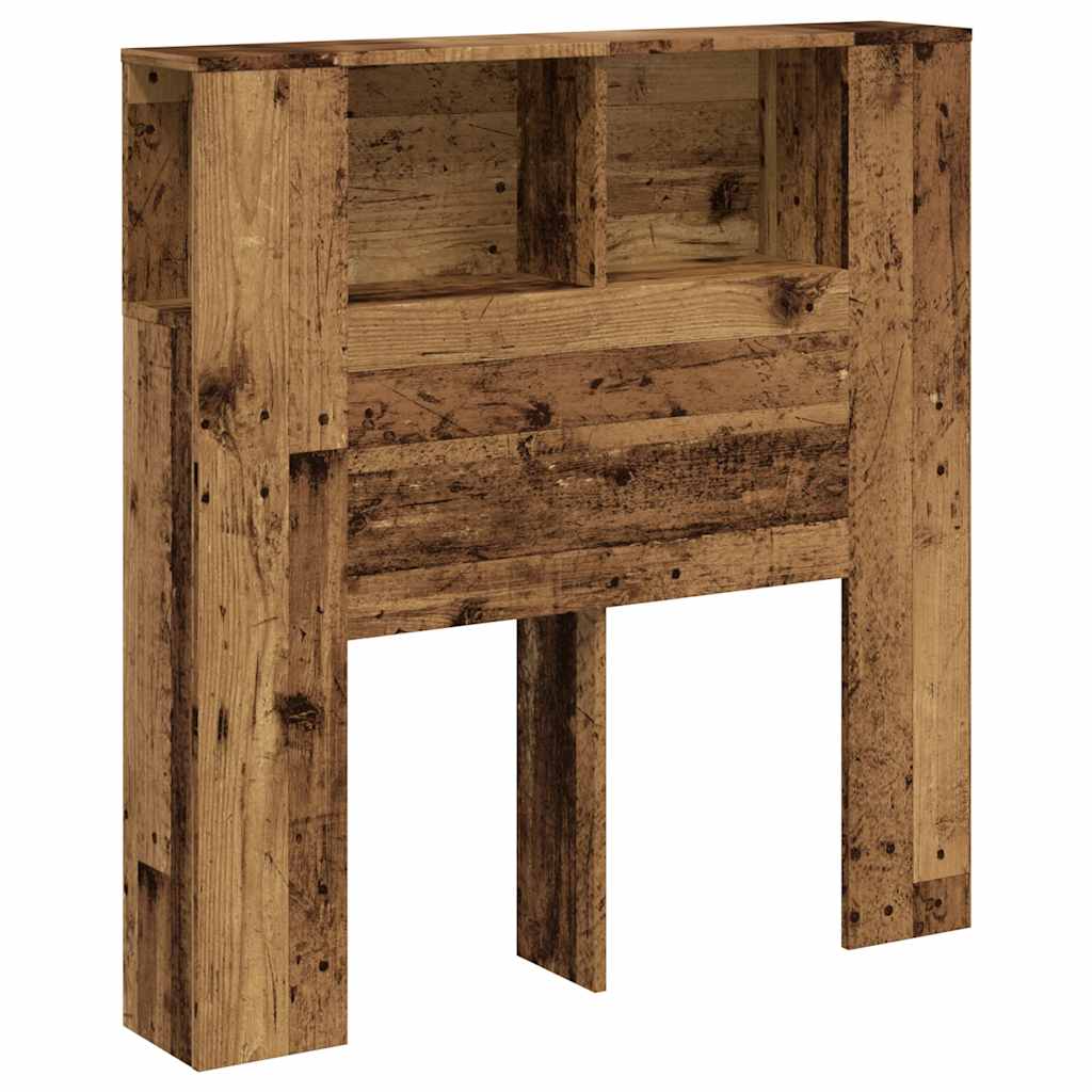 Κεφαλάρι Με Αποθηκευτικό Χώρο 100x18,5x102,5 εκ. Επεξ. Ξύλο