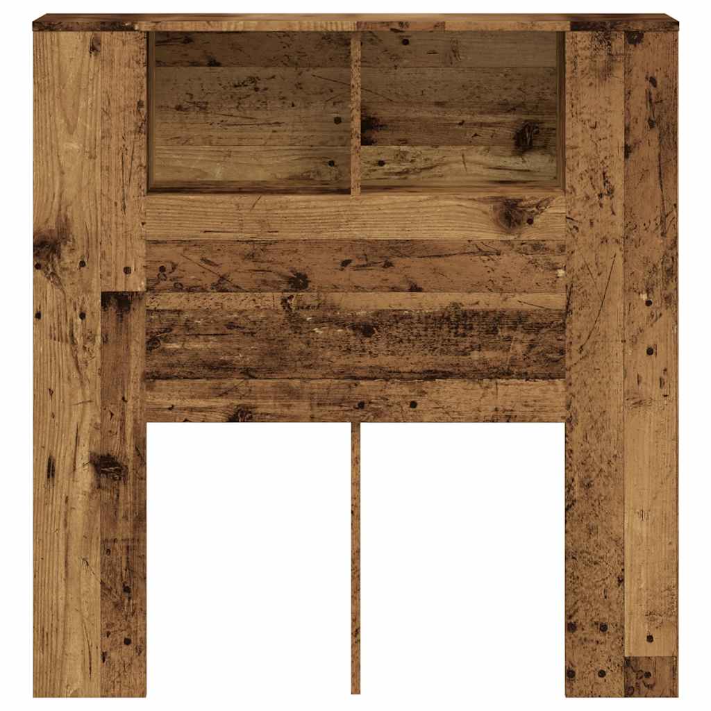 Κεφαλάρι Με Αποθηκευτικό Χώρο 100x18,5x102,5 εκ. Επεξ. Ξύλο